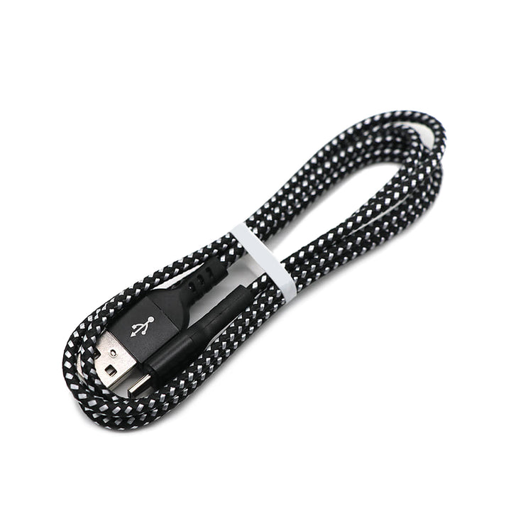Filtro de linha Maclean, cabo de extensão de 4 tomadas + 2 USB, com interruptores, 250 VCA/10 A, 2,1 A 5 V, 1,5 m, branco, MCE229B + cabo USB MCE471