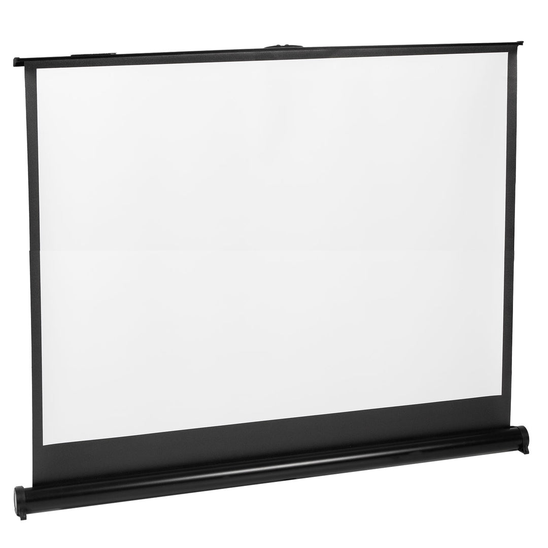 Tela de projeção portátil de secretária Maclean MC-961 compacta de 45" 4:3