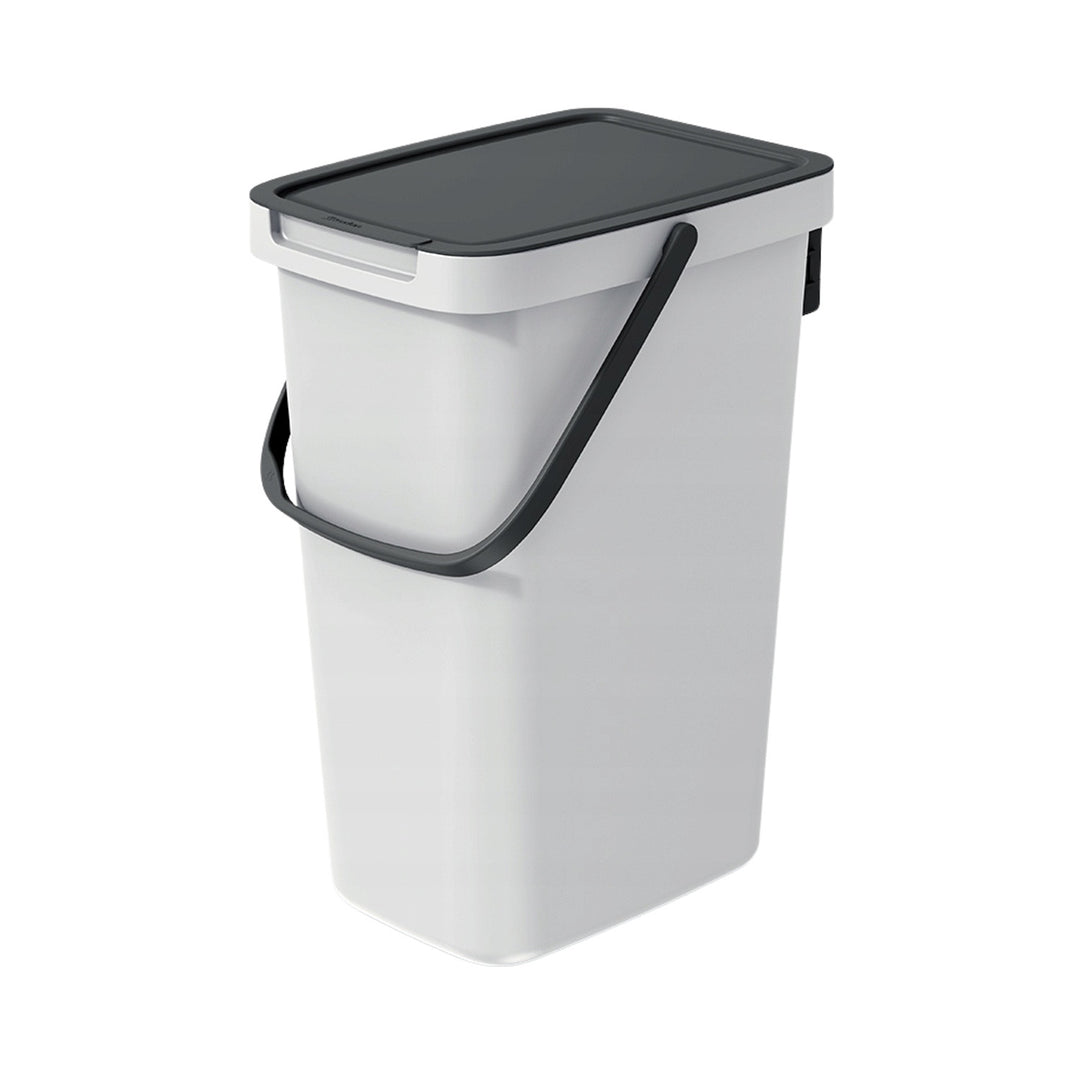 Caixote do lixo Keden Systema Q 12L cor cinza