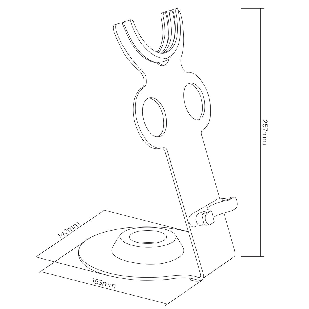 Suporte Maclean MC-973 para secador de cabelo Dyson Supersonic