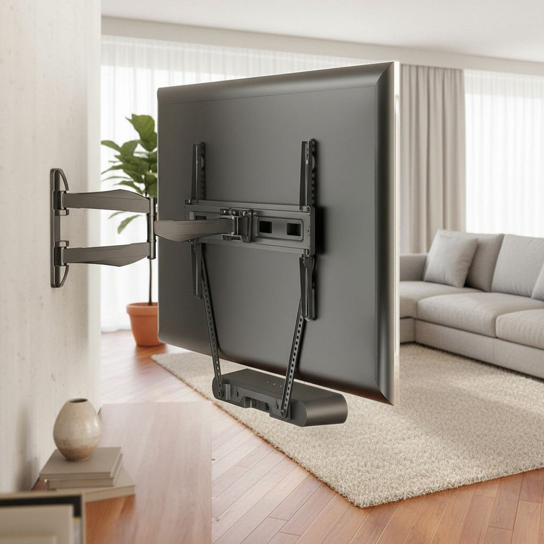 Maclean MC-975 Soporte para Altavoces Sonos Ray, Soporte Adaptador Estándar VESA, Carga máxima 2 kg
