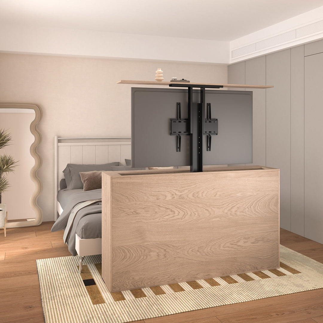 Suporte de extensão elétrico para TV de teto Maclean MC-976, 32"-55", VESA 400x400, máx. 50 kg