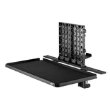 Suporte de mesa/prateleira extensível NanoRS RS174 com suporte para auscultadores/acessórios, carga máxima de 20 kg