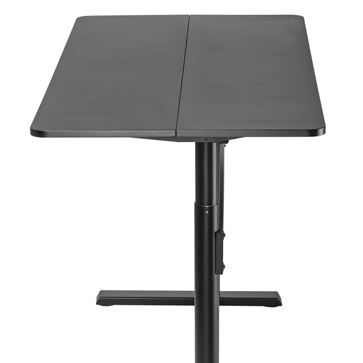 Secretária Ergo Office ER-453 com tampo de 140x68 cm, mola a gás, altura regulável, secretária para estar de pé ou sentado, altura máxima de 115 cm