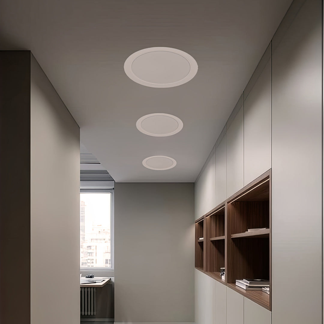 Painel de teto LED Maclean MCE372 R, montagem embutida fina, 18 W, branco neutro 4000 K, 170 x 26 mm, 1900 lm