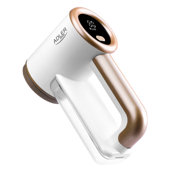 Afeitadora de tejidos Adler, carga USB, pantalla LCD, velocidad de 3 niveles, cepillo, AD 9617
