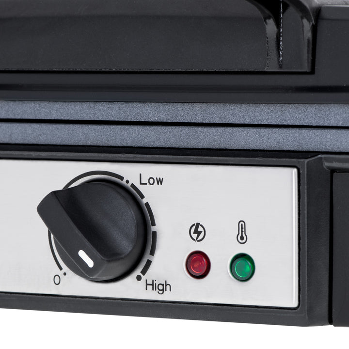 Gofrera Adler, para 4 gofres, control de temperatura, 1800W, AD 3049