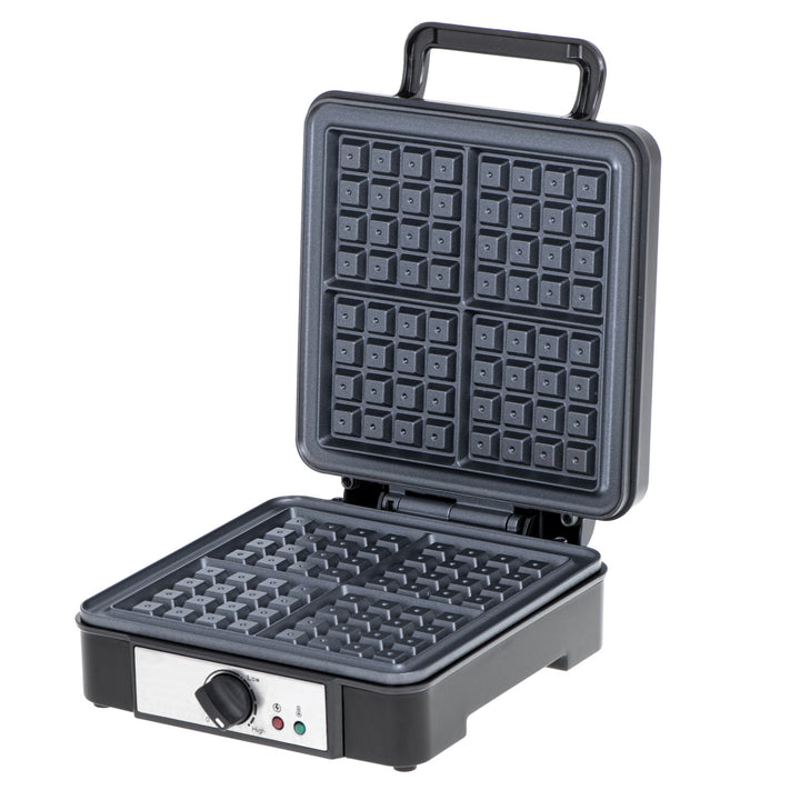 Gofrera Adler, para 4 gofres, control de temperatura, 1800W, AD 3049