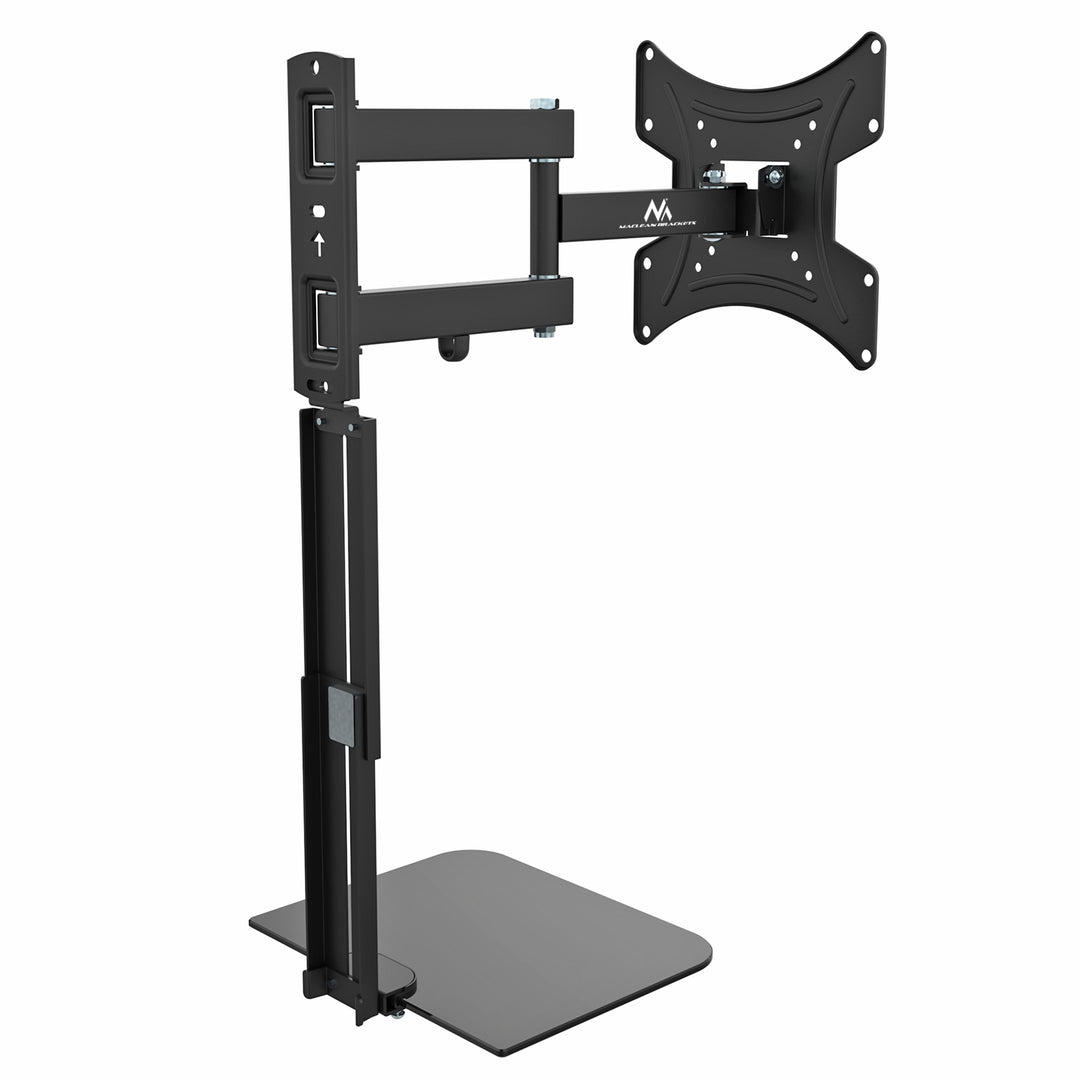 Suporte para TV Maclean MC-771A com prateleira para DVD, VESA 200x200, 23"-43", 25 kg