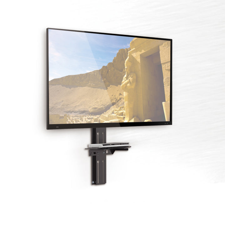 Suporte para TV Maclean MC-771A com prateleira para DVD, VESA 200x200, 23"-43", 25 kg