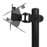 Suporte para monitor Maclean MC-966 para OLED QLED LCD e LED, suporte de mesa duplo, vertical, VESA 75x75 e 100x100, 13-27", 9 kg