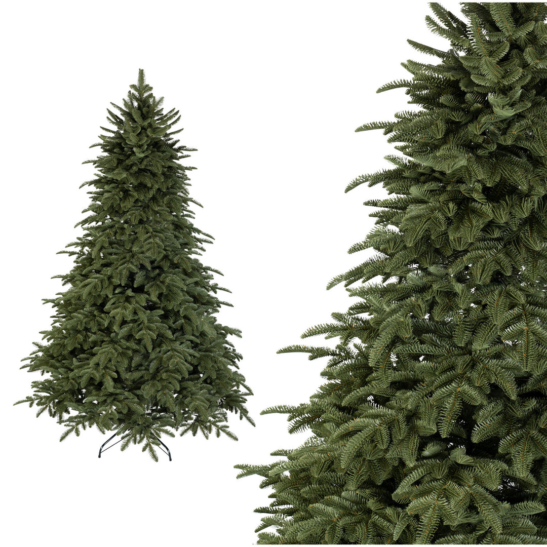 Árbol de Navidad artificial Novatom, abeto Nordmann, snaptree, 220 cm, JNSPE220
