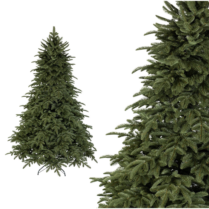Árbol de Navidad artificial Novatom, abeto Nordmann, snaptree, 220 cm, JNSPE220