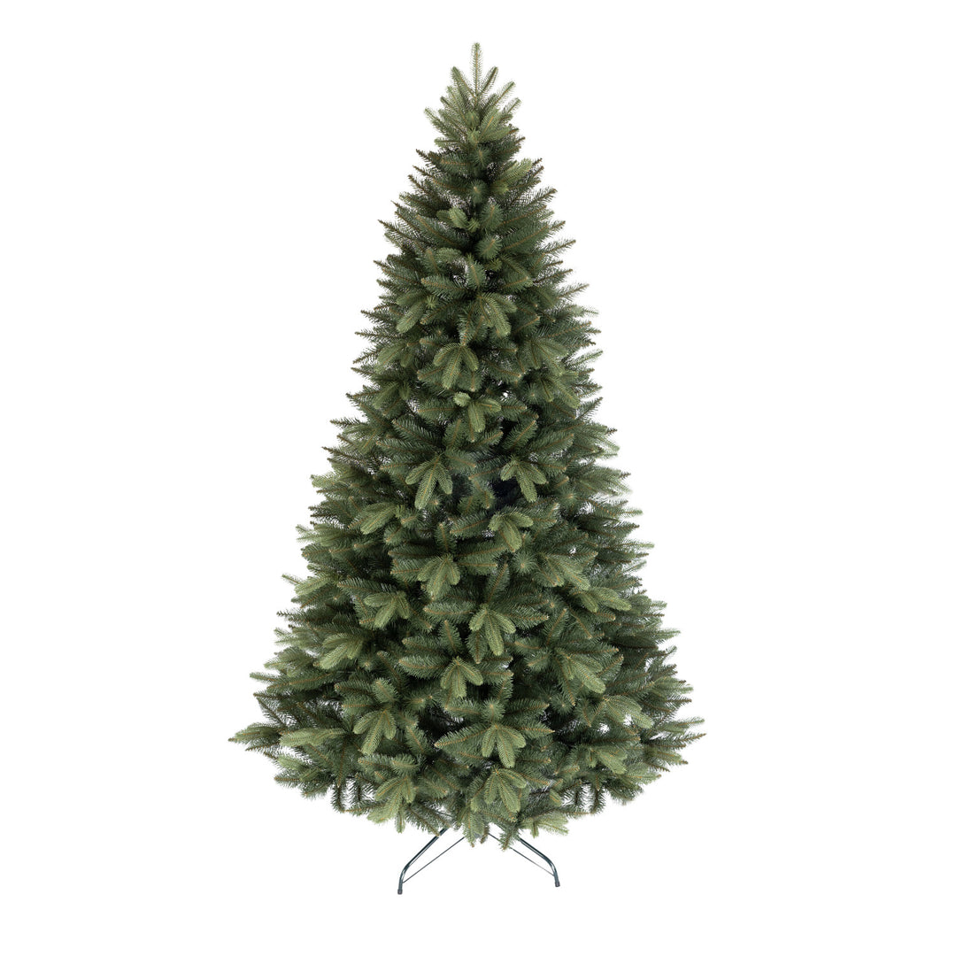 Árvore de Natal artificial Novatom, abeto escandinavo, ramos em PE, 220 cm, SSGPE220