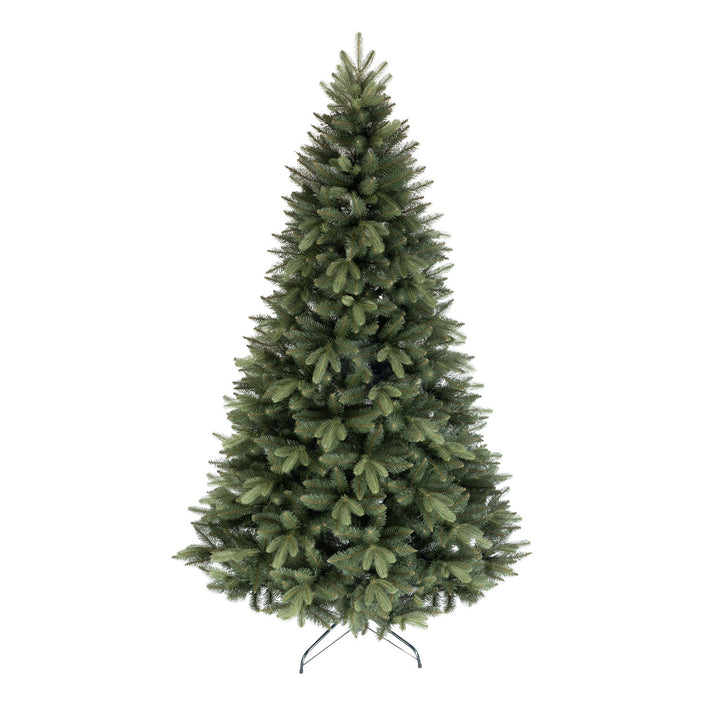 Árvore de Natal artificial Novatom, abeto escandinavo, ramos em PE, 220 cm, SSGPE220