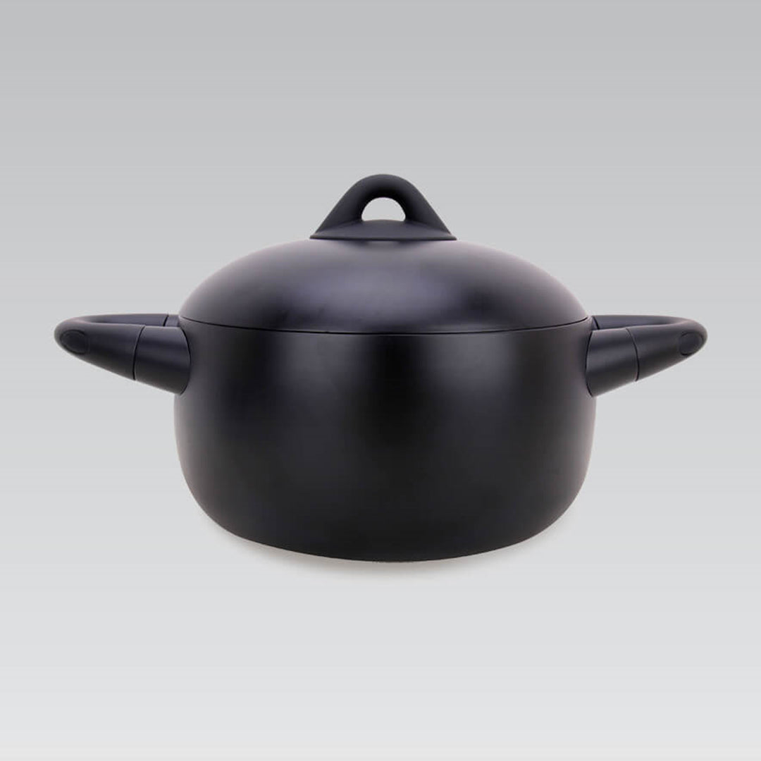 Panela Maestro com tampa, 2,2 litros, 18 cm, alumínio fundido, revestimento antiaderente, MR-4017-18