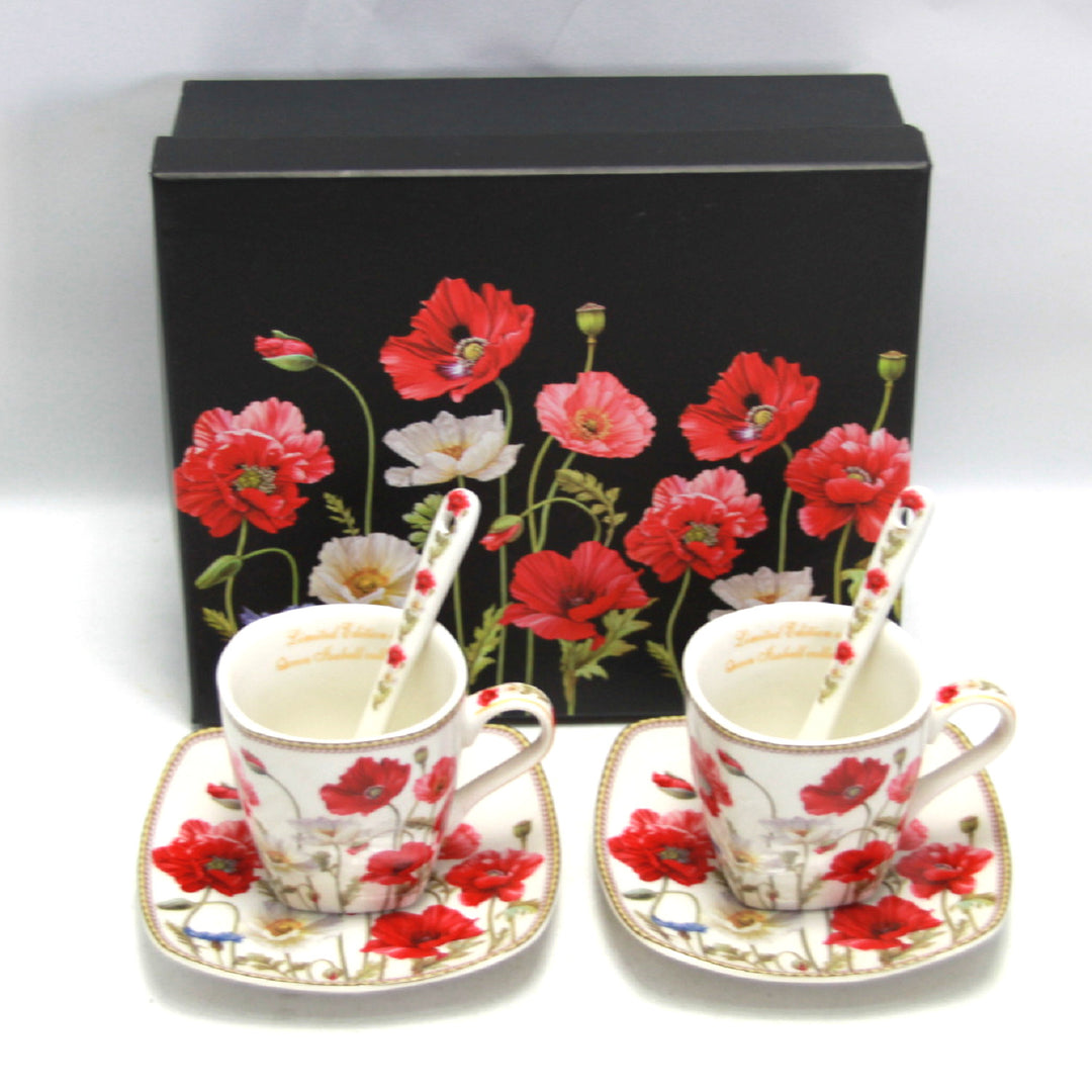 Conjunto de chávena e pires em porcelana Queen Isabell W9PWH06-09596