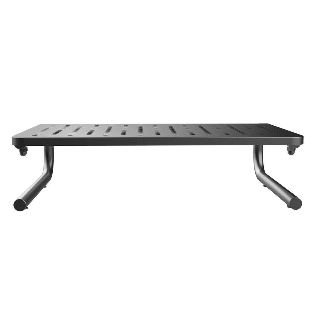 Suporte ergonómico para monitor/portátil Maclean MC-948, carga máxima: 20 kg, superfície perfurada, concebido para monitores com diagonal de ecrã de 13 a 32 pol.