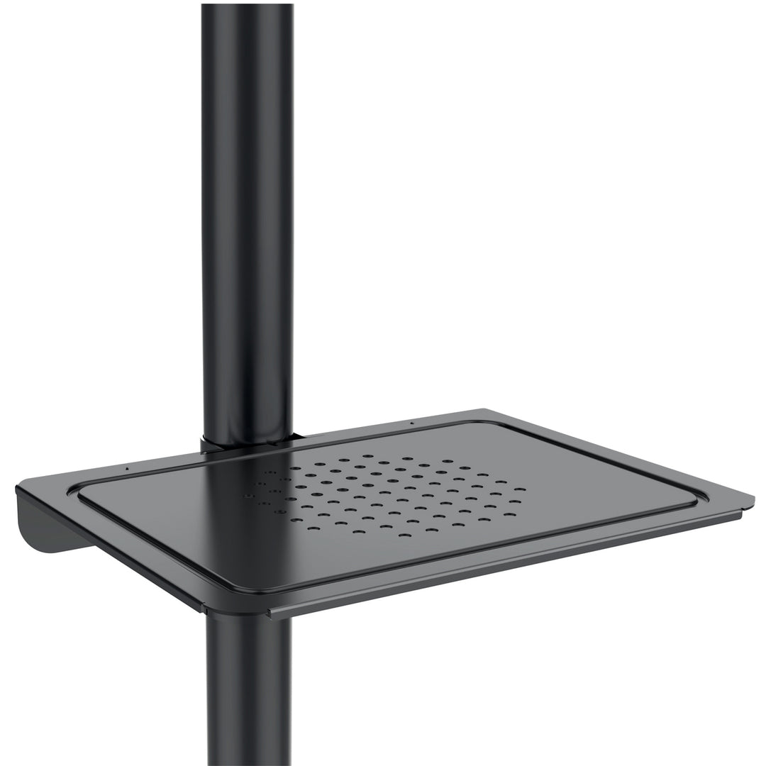 Suporte móvel para TV com rodas Maclean MC-949, adequado para televisores de 32 a 55 polegadas com um peso máximo de 25 kg. VESA 400x400, suporte universal para TV.