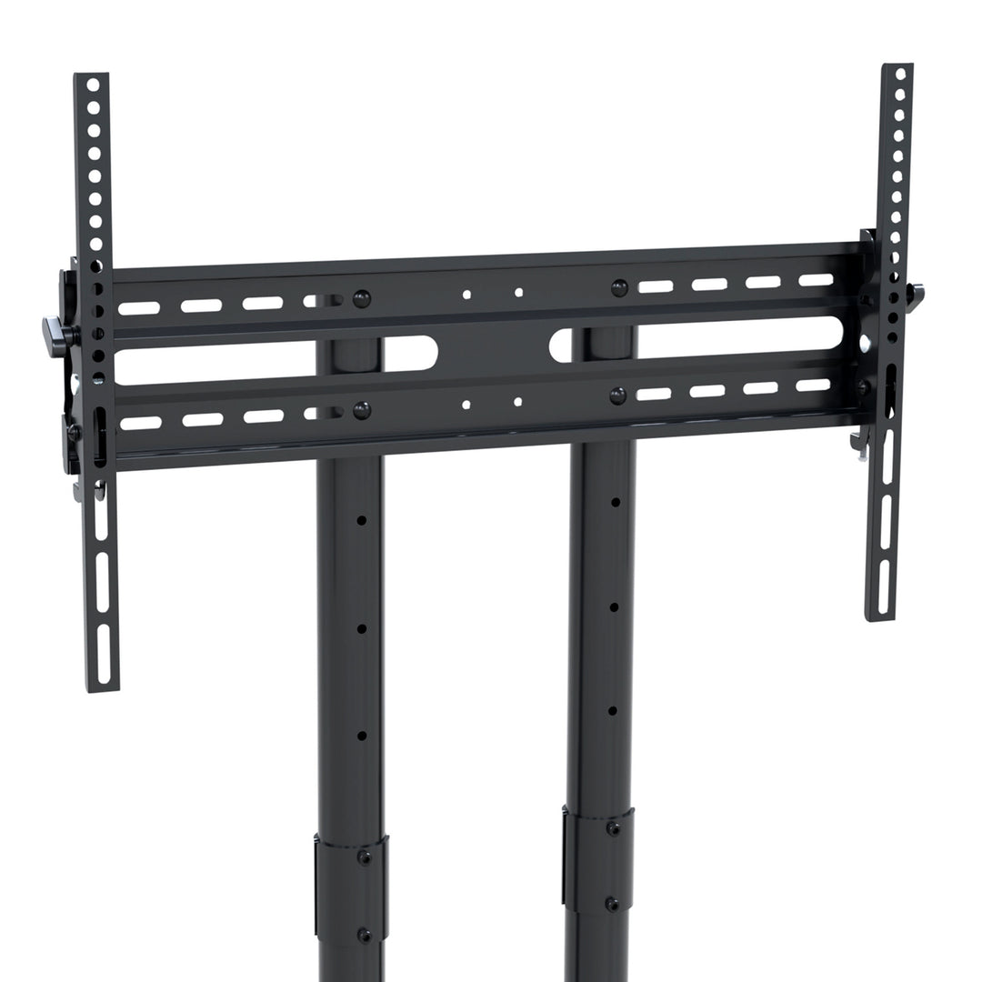 Suporte de pedestal móvel profissional Maclean MC-951 com rodas, adequado para TVs/ecrãs de 32" a 70" até 40 kg, padrão VESA 600x400, suporte universal para TV
