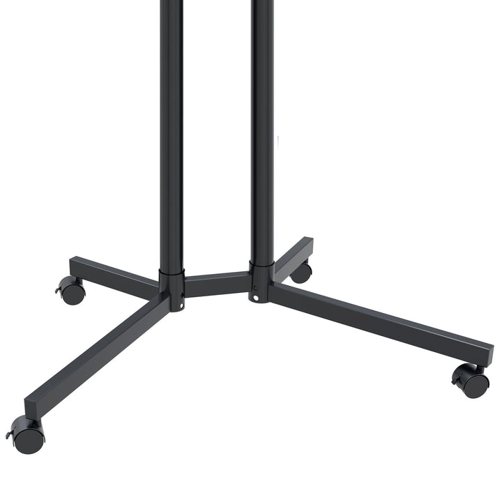 Suporte de pedestal móvel profissional Maclean MC-951 com rodas, adequado para TVs/ecrãs de 32" a 70" até 40 kg, padrão VESA 600x400, suporte universal para TV