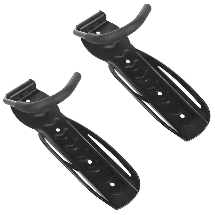 2x soporte de pared para bicicletas Maclean, vertical, acero, carga máx. 30 kg, MC-432