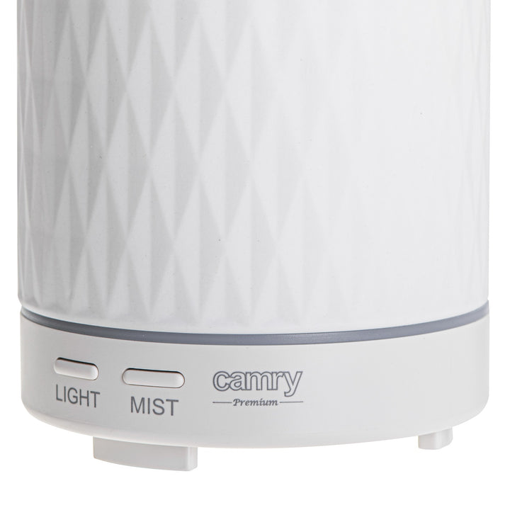 Camry CR 7970 Difusor de aroma, ultrasónico, cerámico, 100 ml, lámpara ambiental
