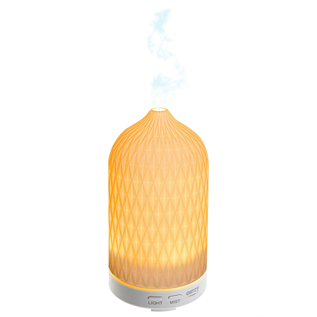 Camry CR 7970 Difusor de aroma, ultrasónico, cerámico, 100 ml, lámpara ambiental