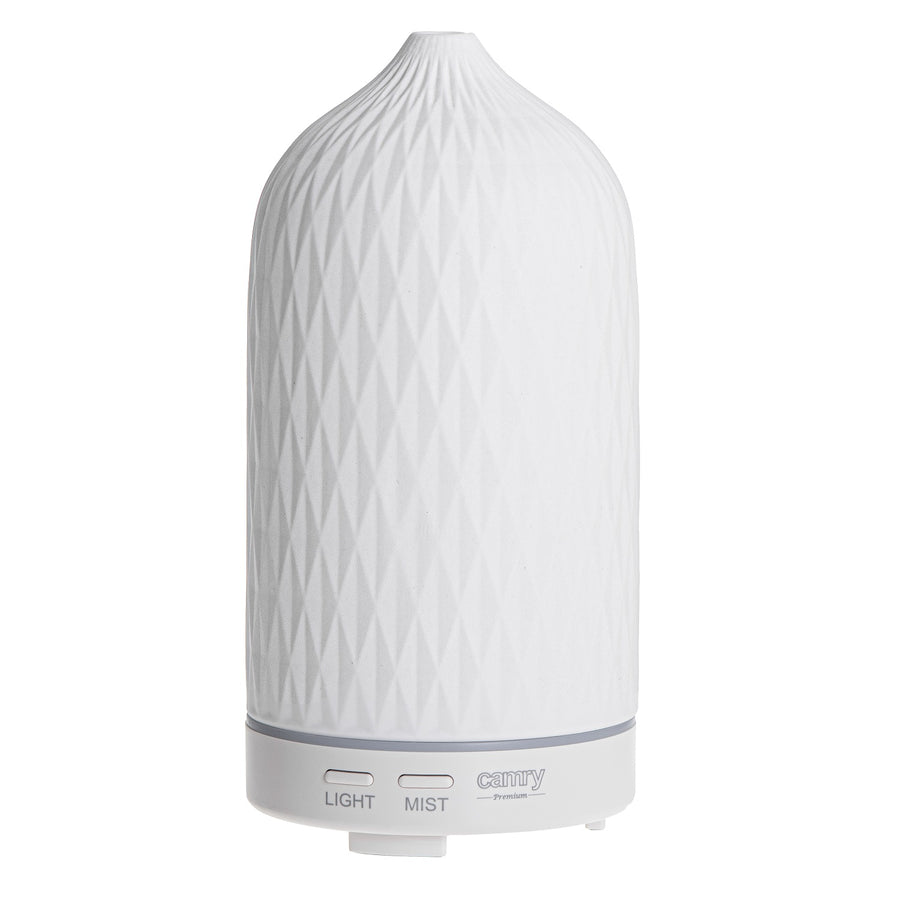 Camry CR 7970 Difusor de aroma, ultrasónico, cerámico, 100 ml, lámpara ambiental