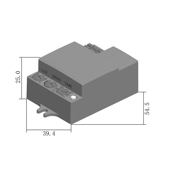Detetor de movimento de micro-ondas Maclean MCE316, alcance de 8 m, carga máxima de 1200 W, IP20, 5,8 GHz