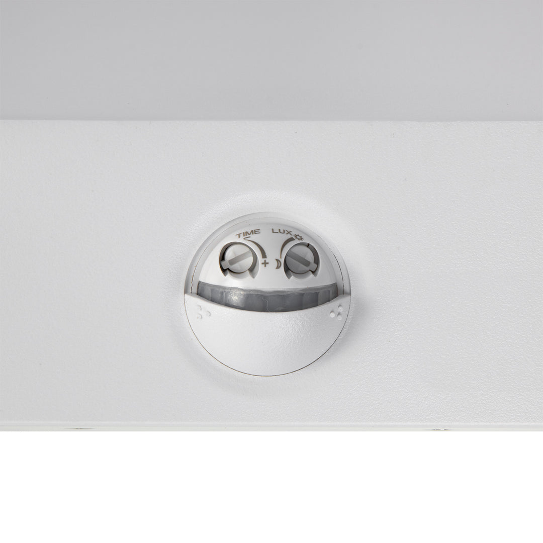 Maclean MCE344 W Luz de sensor de movimento LED, sensor de movimento PIR, branca, 15 W, IP65, 1560 lm, branco neutro (4000 K)