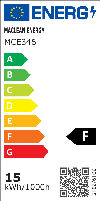 Lâmpada LED Maclean MCE346 W, branca, 15 W, IP65, 1300 lm, branco neutro (4000 K)