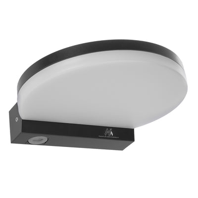 Maclean MCE346 GR Lámpara LED, gris, 15W, IP65, 1300lm, blanco neutro (4000K)