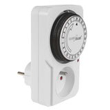 Interruptor mecânico de tempo GreenBlue GB360 E, 48 programas, carga máxima de 16 A, IP20