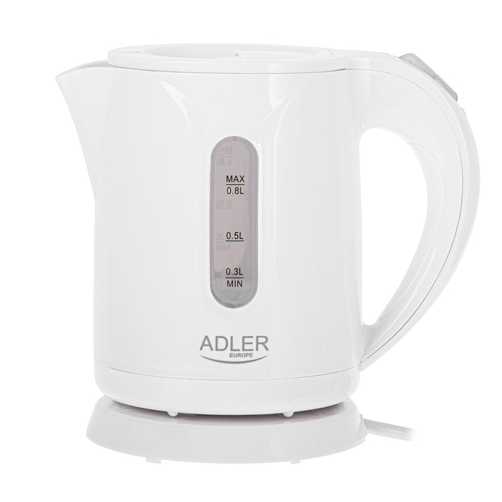 Hervidor eléctrico inalámbrico Adler, capacidad 0,8 l, potencia 850 W, AD1371