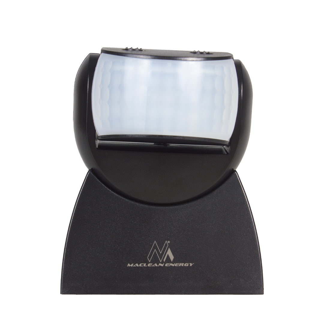 Detetor de movimento PIR Maclean MCE241 B, infravermelhos, sensor com comando à distância, máx. 1200 W (lâmpada incandescente), máx. 300 W (LED)