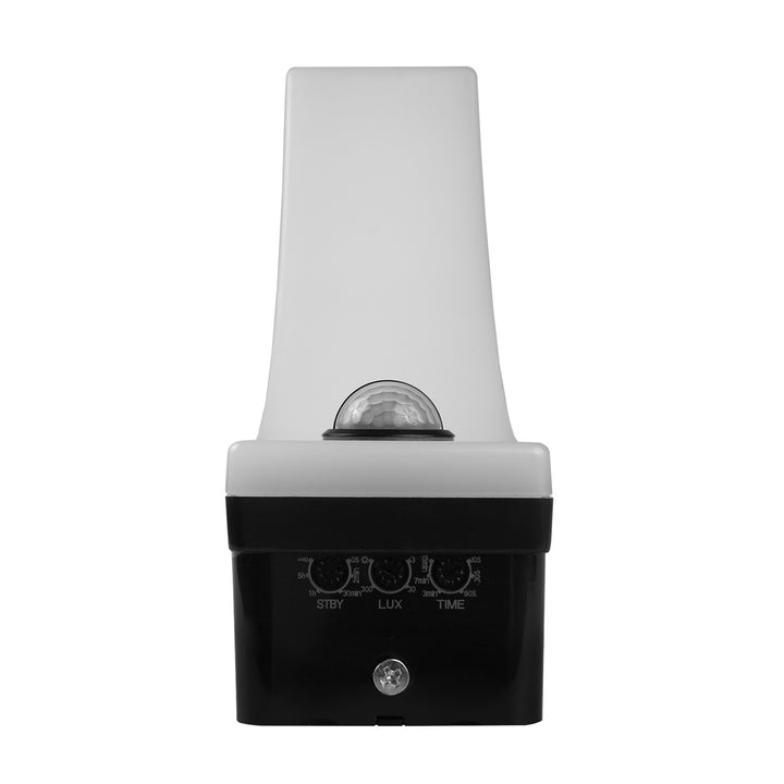 Candeeiro de parede LED Maclean MCE512 B com sensor de movimento e anoitecer, iluminação de parede interior e exterior, lâmpada de 20 W, à prova de água IP65, 2000 lm, branco neutro 4000 K