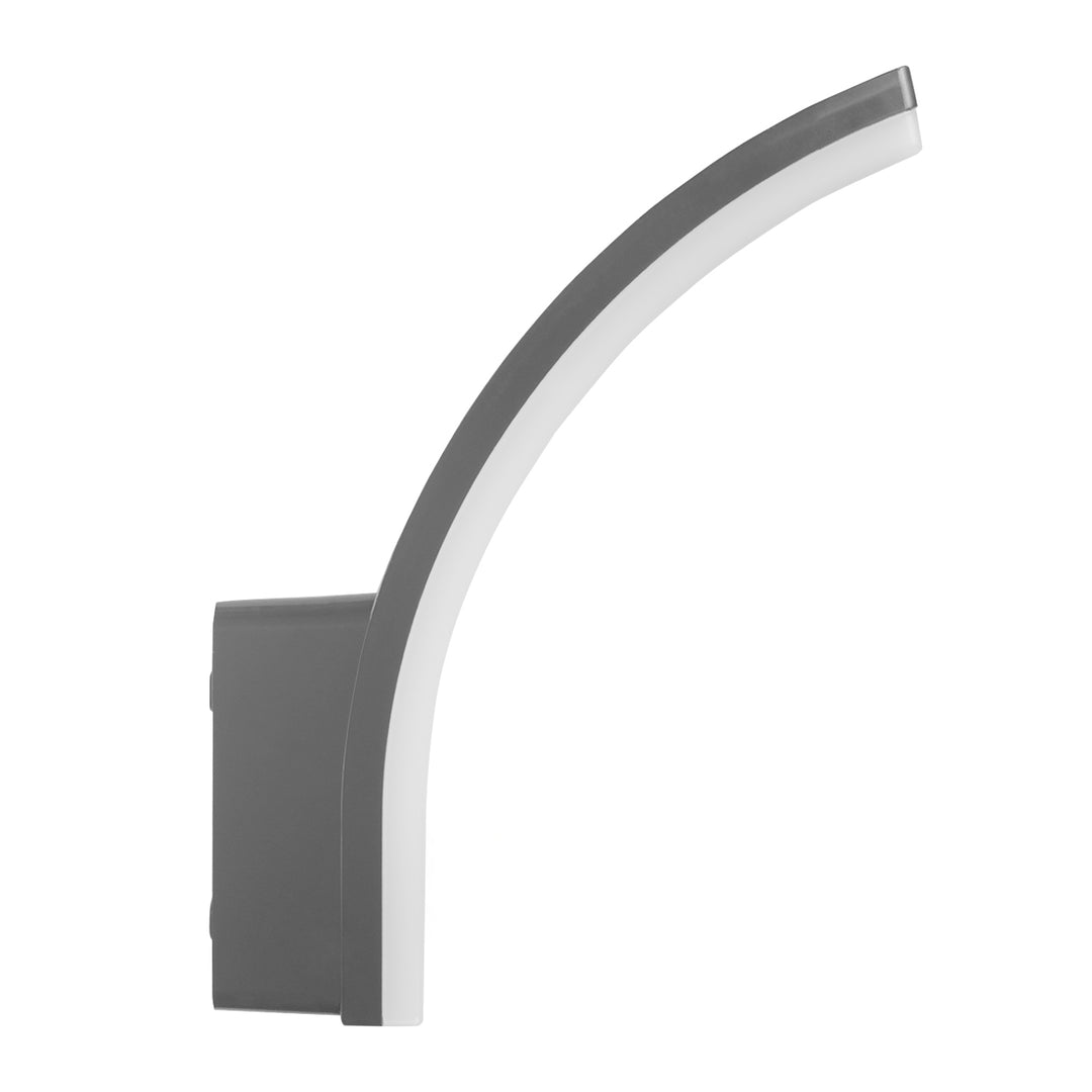 Maclean MCE511 GR Aplique LED, Iluminación de Pared para Interior y Exterior, Aplique, 20W, IP65 Resistente al Agua, 2750lm, Blanco Neutro 4000K