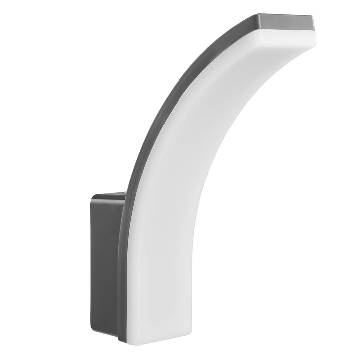 Maclean MCE511 GR Aplique LED, Iluminación de Pared para Interior y Exterior, Aplique, 20W, IP65 Resistente al Agua, 2750lm, Blanco Neutro 4000K