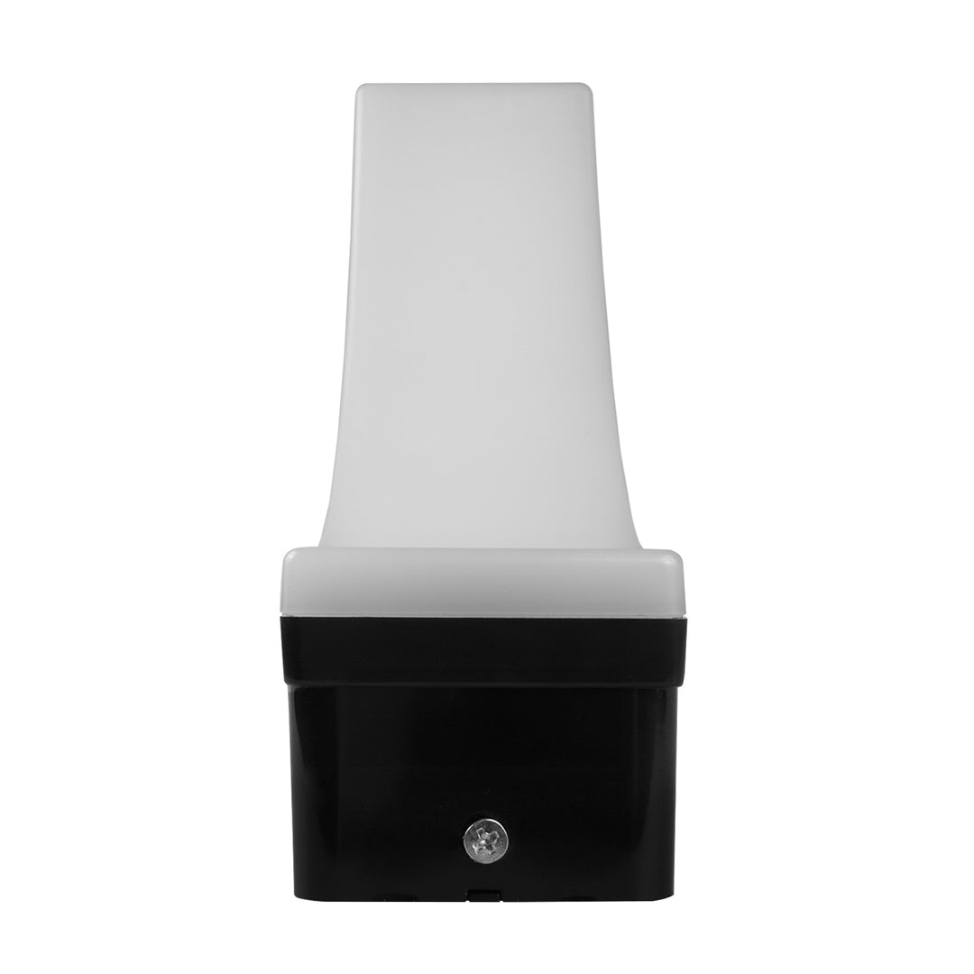 Luminária de parede LED Maclean MCE511 B, iluminação de parede interior e exterior, luminária de parede, 20 W, IP65 à prova de água, 2750 lm, branco neutro 4000 K, alcance de deteção: máx. 10 m