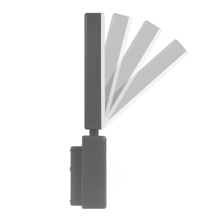 Luminária de parede LED Maclean MCE514 GR, iluminação de parede exterior, 10 W, 700 lm, branco neutro 4000 K, à prova de água IP65