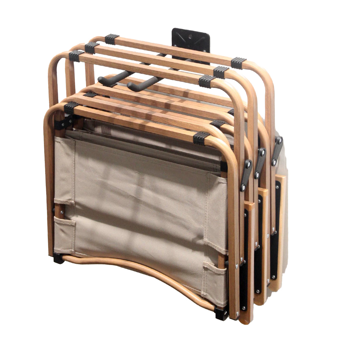 Maclean MC-436 Conjunto de 2 suportes de parede para ferramentas, pneus, rodas, escadas, bicicletas, material em aço, carga máxima de 70 kg