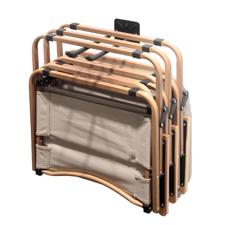 Maclean MC-436 Conjunto de 2 suportes de parede para ferramentas, pneus, rodas, escadas, bicicletas, material em aço, carga máxima de 70 kg