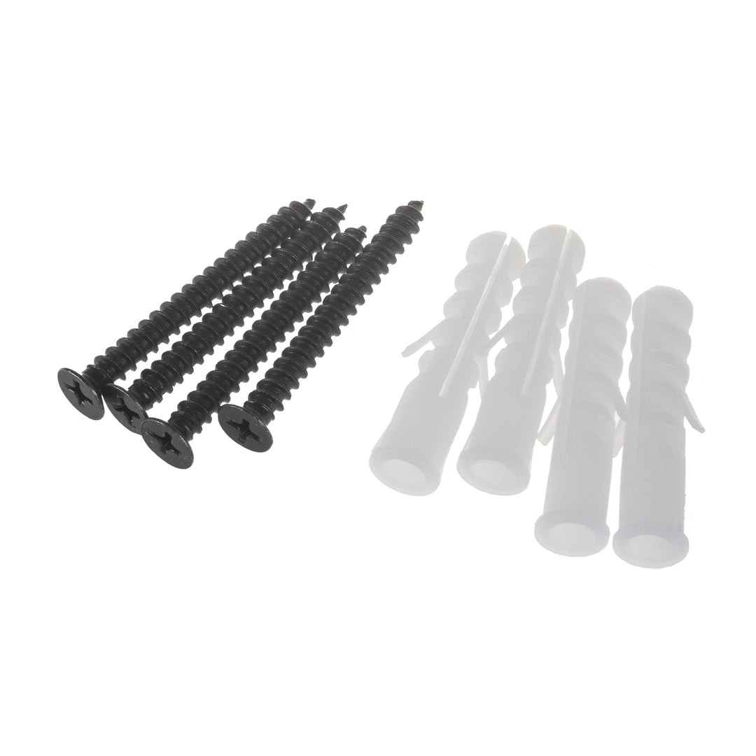Maclean MC-436 Conjunto de 2 suportes de parede para ferramentas, pneus, rodas, escadas, bicicletas, material em aço, carga máxima de 70 kg