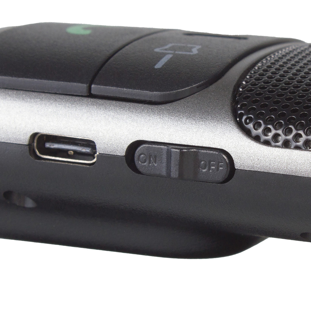 Kit manos libres Bluetooth 5.0 Audiocore AC480 A2DP con altavoz de 2 W, compatible con Google y Siri