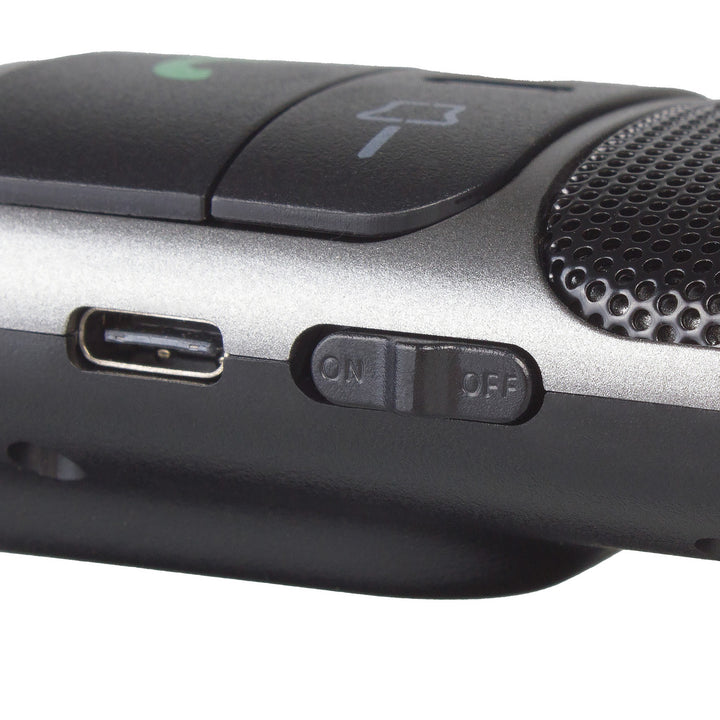 Kit manos libres Bluetooth 5.0 Audiocore AC480 A2DP con altavoz de 2 W, compatible con Google y Siri