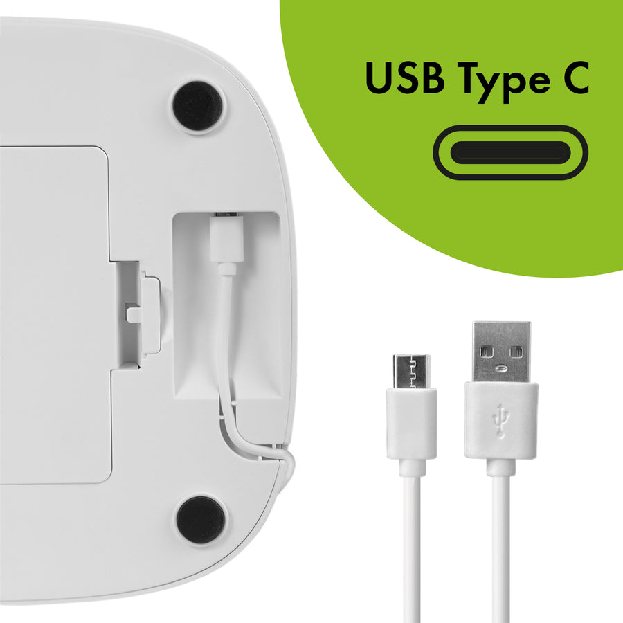 GreenBlue GB393 Dispensador de comida automático, Comedero para mascotas, Alimentador de 6L, USB 5V1A