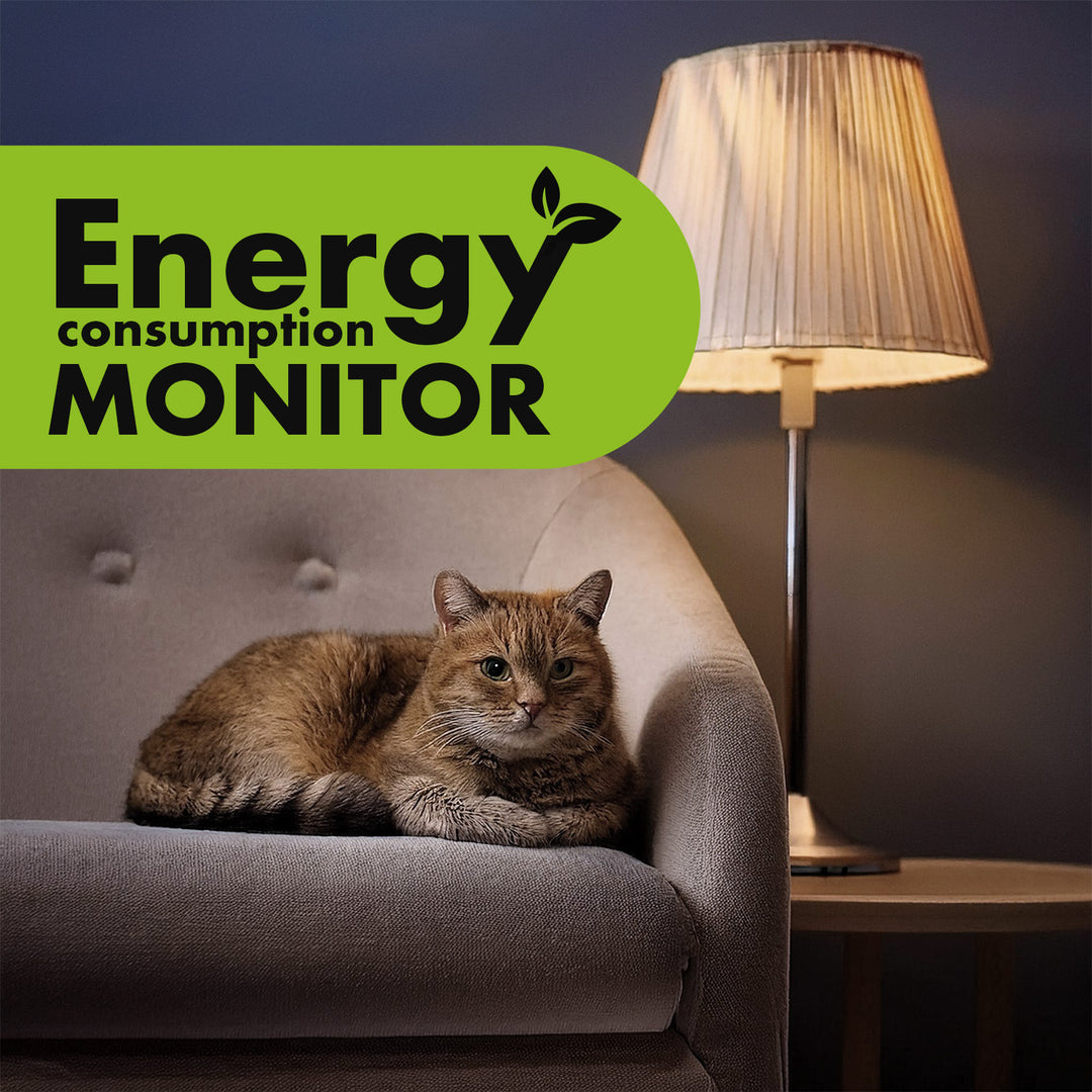 Medidor de Consumo de Energia GreenBlue GB615 F, Wattímetro, 16A, Carga Máxima 3680W, Submemória