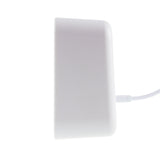 Despertador digital com termómetro, verde e azul GB397, 2 alarmes/função de snooze, função de contagem decrescente, relógio digital com visor de temperatura, alimentação USB através de porta USB, branco