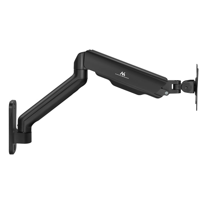 Maclean MC-332 Soporte de Pared Universal para Monitor de Doble Brazo | Pantallas Planas y Curvas de 17-32" | VESA 75x75 y 100x100 | Giratorio, Inclinable | Carga máx. 9 kg